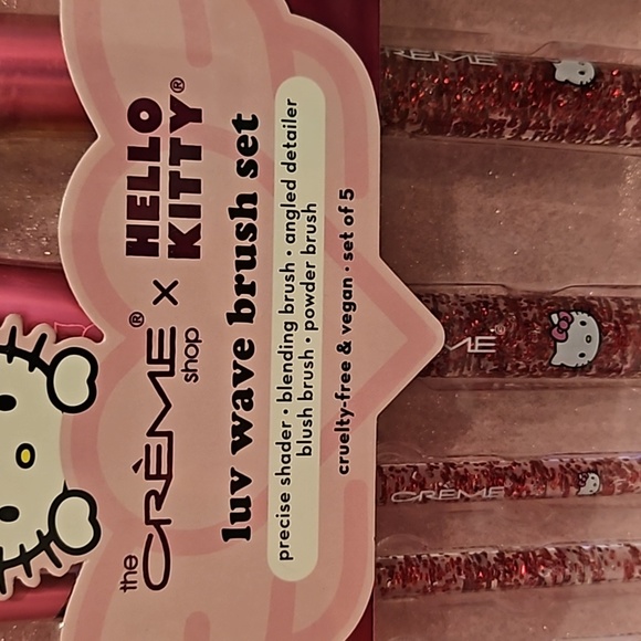 The crème hello kitty luv wave brush set of 5 - Picture 3 of 3